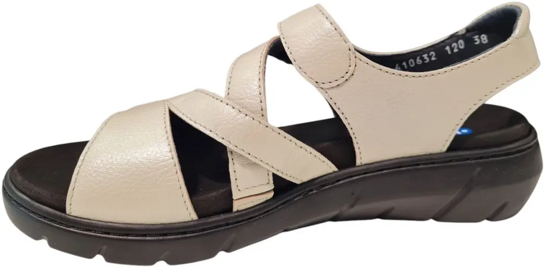 Wolky Dames Sandalen 04106 Ikaria - 42 - Gebroken wit