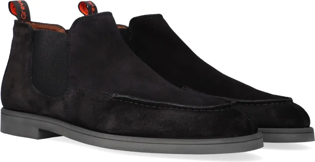 Greve Tufo 1737 Chelsea Boots - Heren - Zwart - Maat 43+