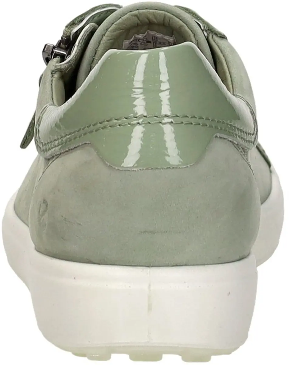 ECCO Soft 7 Side Zip Sneakers 101523 - Groen - afbeelding 6 van 6