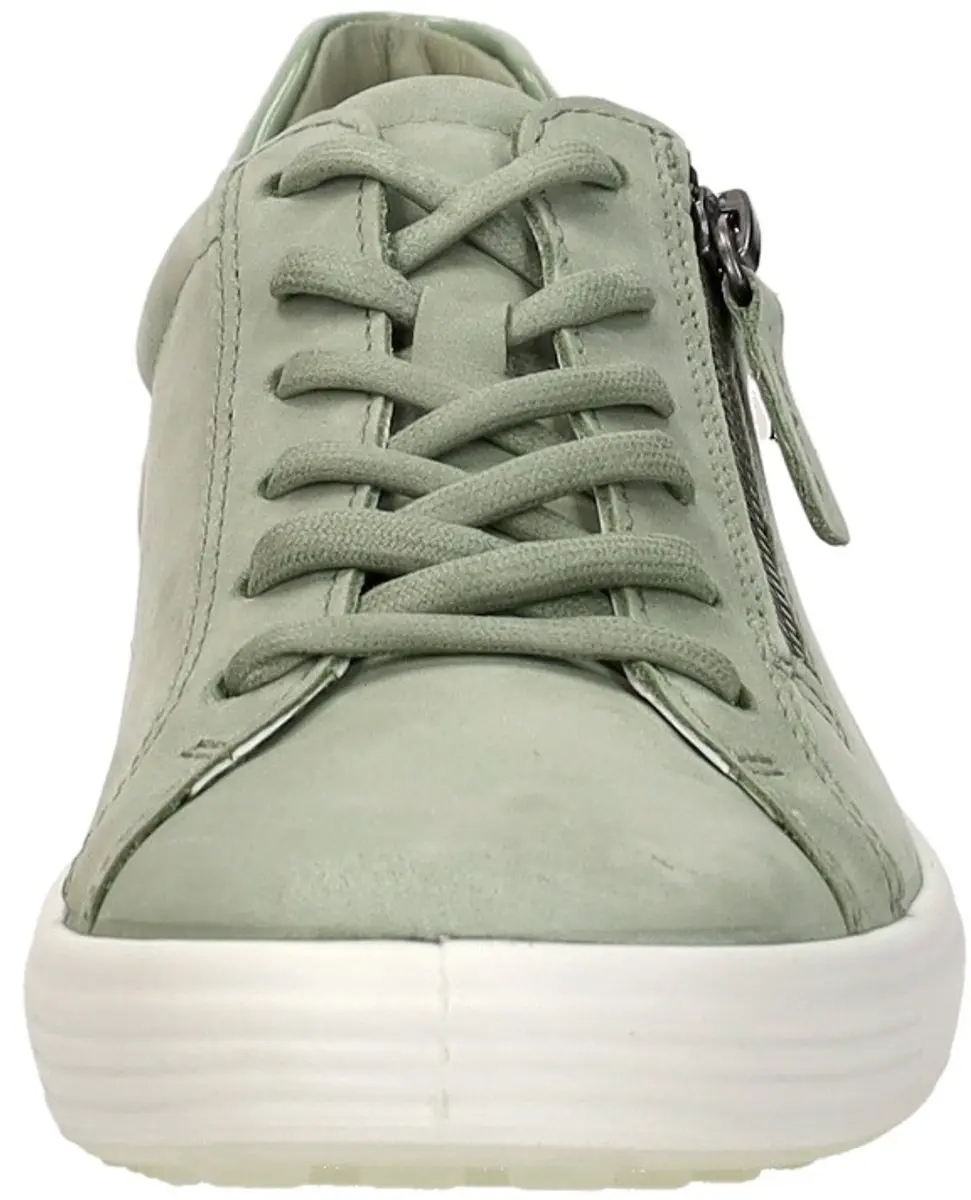 ECCO Soft 7 Side Zip Sneakers 101523 - Groen - afbeelding 3 van 6