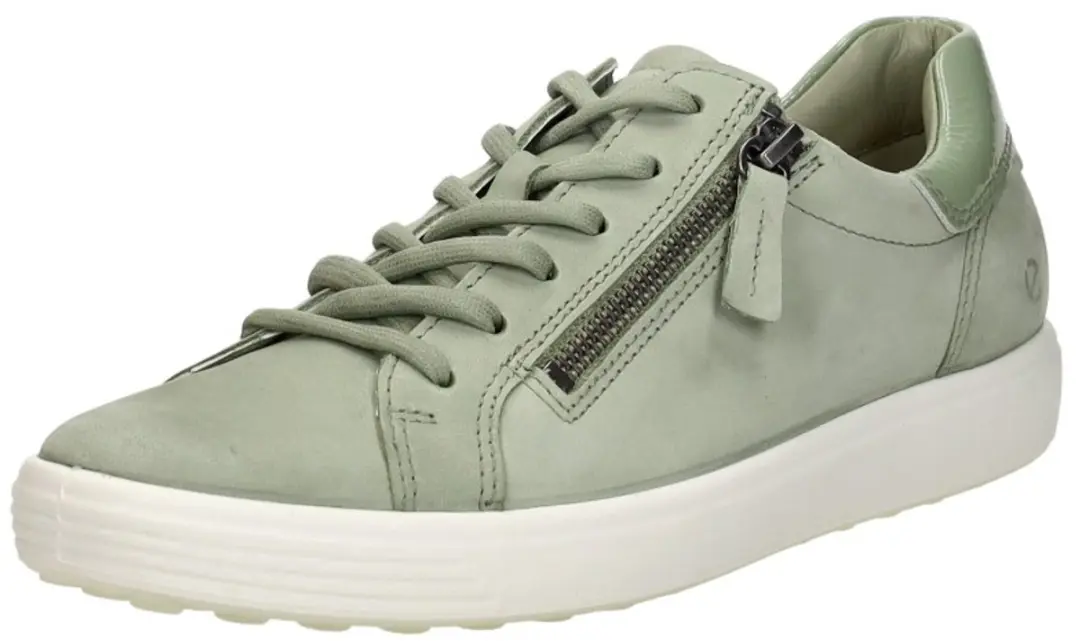 ECCO Soft 7 Side Zip Sneakers 101523 - Groen - afbeelding 4 van 6
