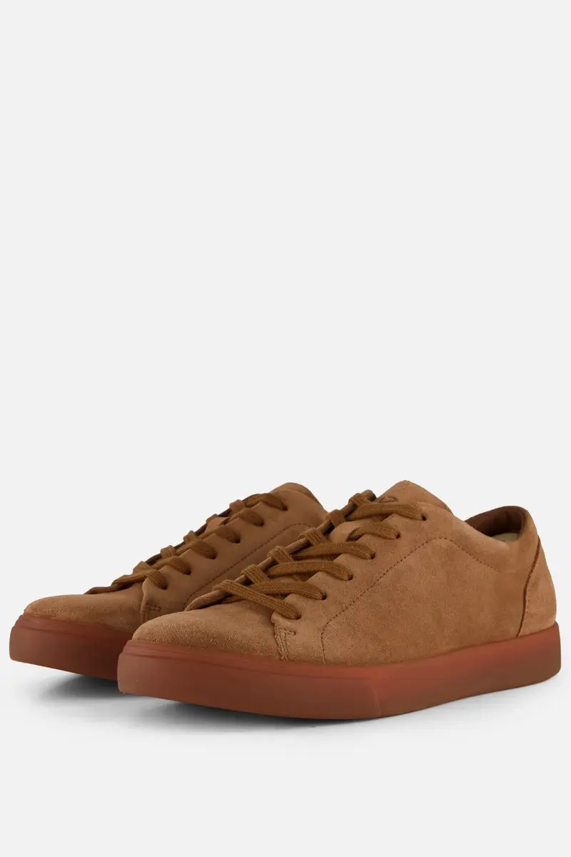 Ecco Soft 10 Sneakers bruin Su�de