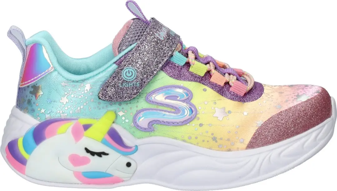 Skechers S Lights-Unicorn Dreams Meisjes Sneakers