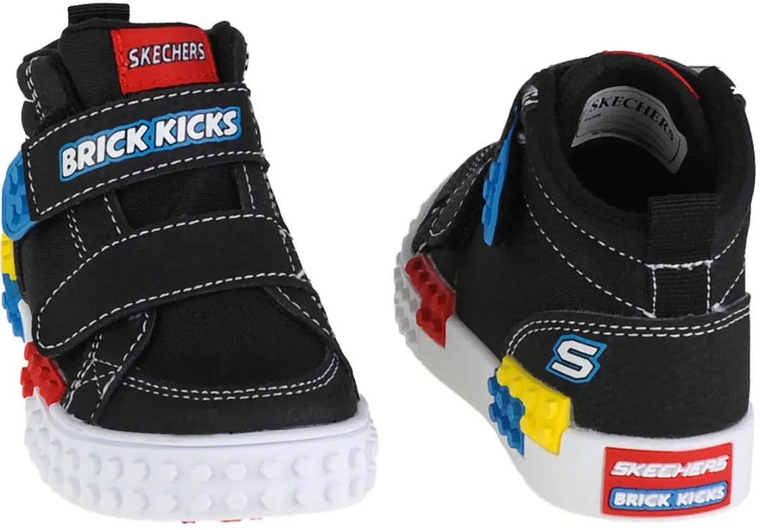Skechers Kool Bricks-Lil Constructor Sneakers 21 - Zwart - afbeelding 5 van 5