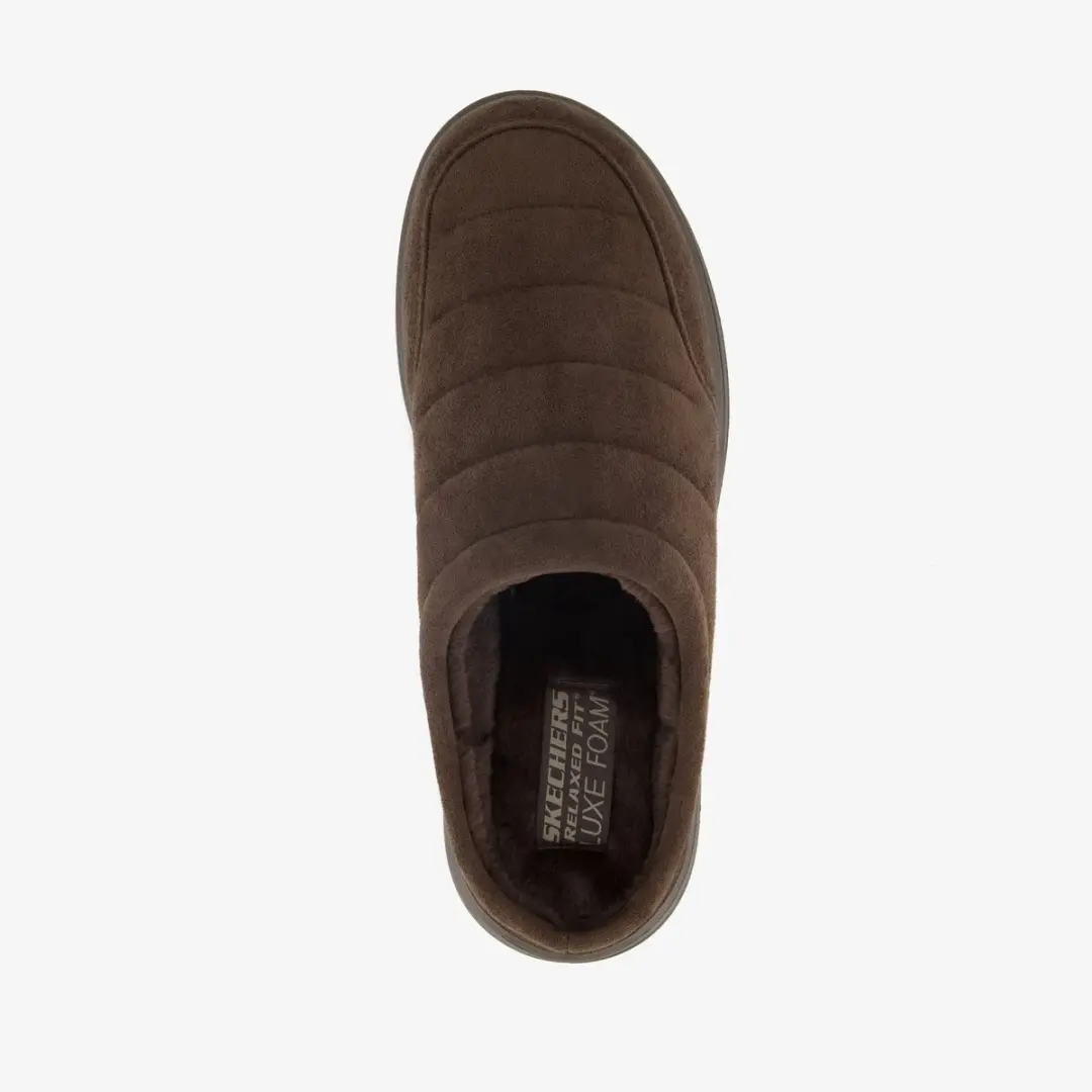 Skechers Murette Garvanza Heren Sloffen - 43 - Chocolate