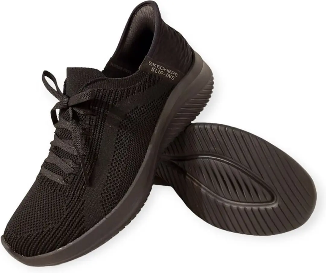 Skechers Slip-ins Ultra Flex 3.0 Dames Instappers - Zwart - afbeelding 3 van 6