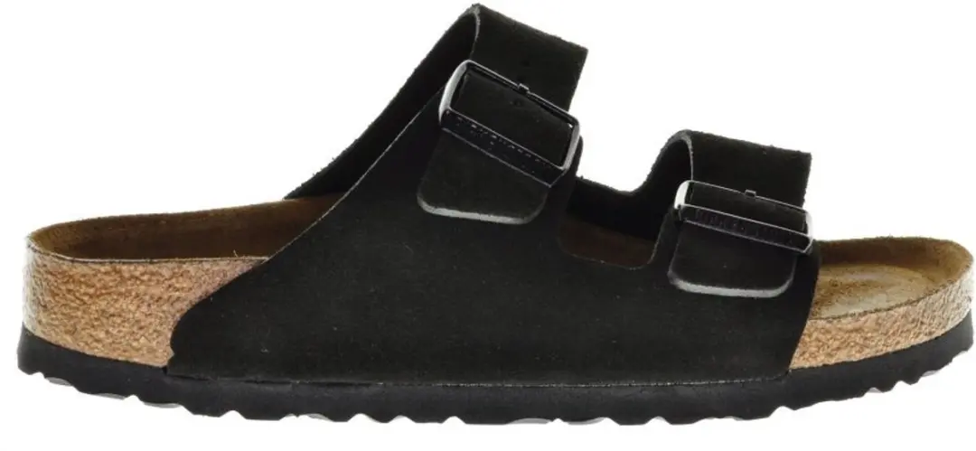 Birkenstock Arizona SFB VL Dames Slippers - Maat 41 - Zwart - afbeelding 4 van 6