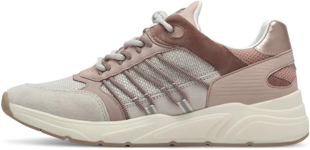 Tamaris lage damessneaker 1-23762-44 596 dames M2376244 Rose Comb