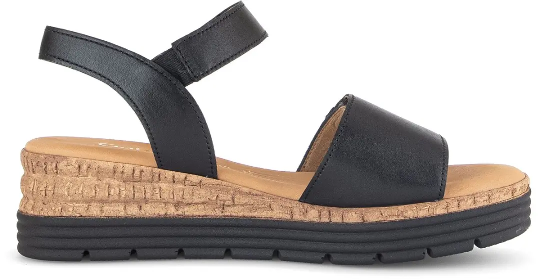 Gabor Damen Sandalette Genua 82.700.57 - Zwart
