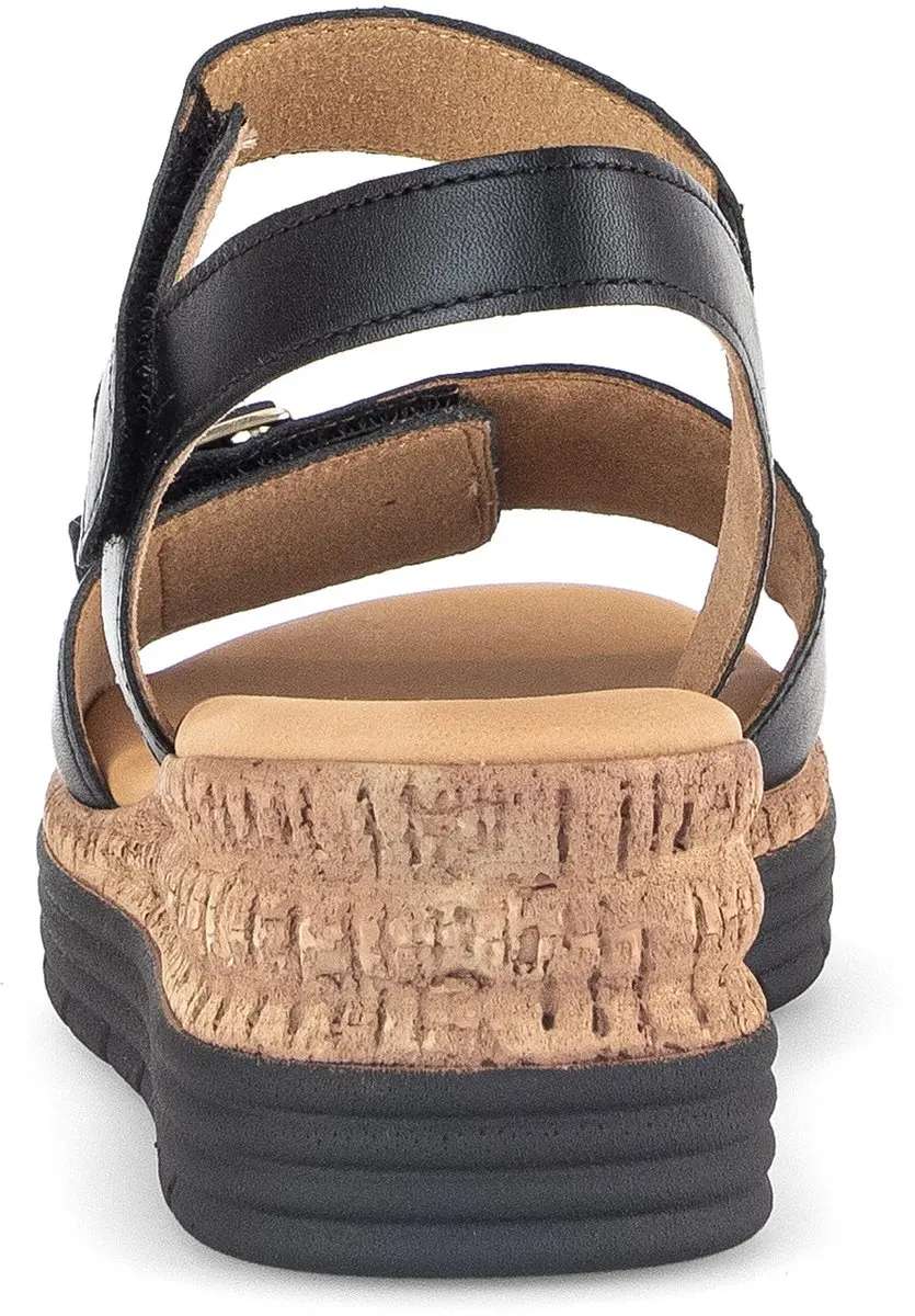 Gabor Damen Sandalette Genua 82.700.57 - Zwart