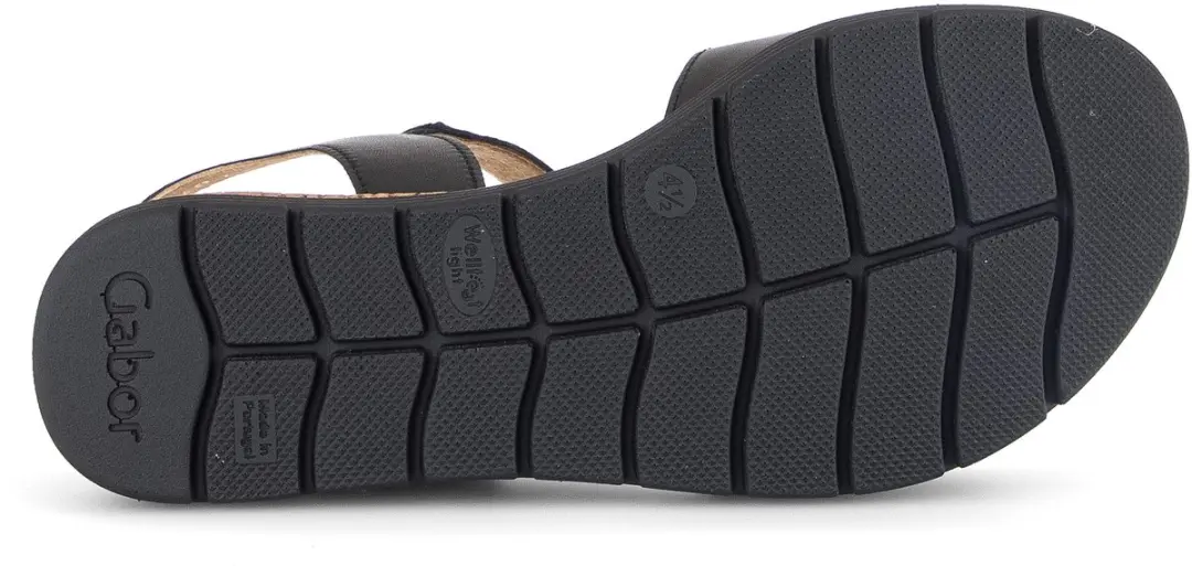 Gabor Damen Sandalette Genua 82.700.57 - Zwart