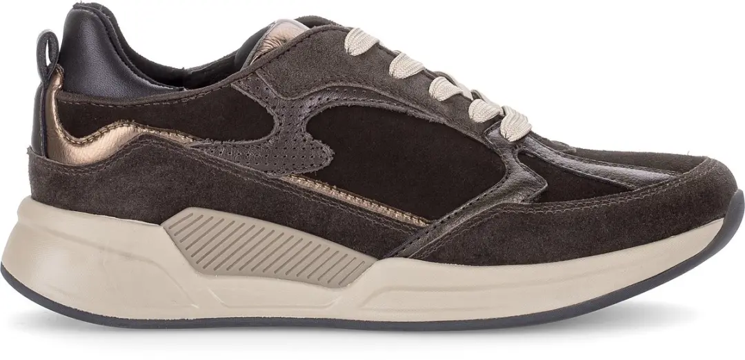 Gabor 0104.03.003 Rolling Soft Sneakers Bruin Brons Suede Dames - Bruin - 41