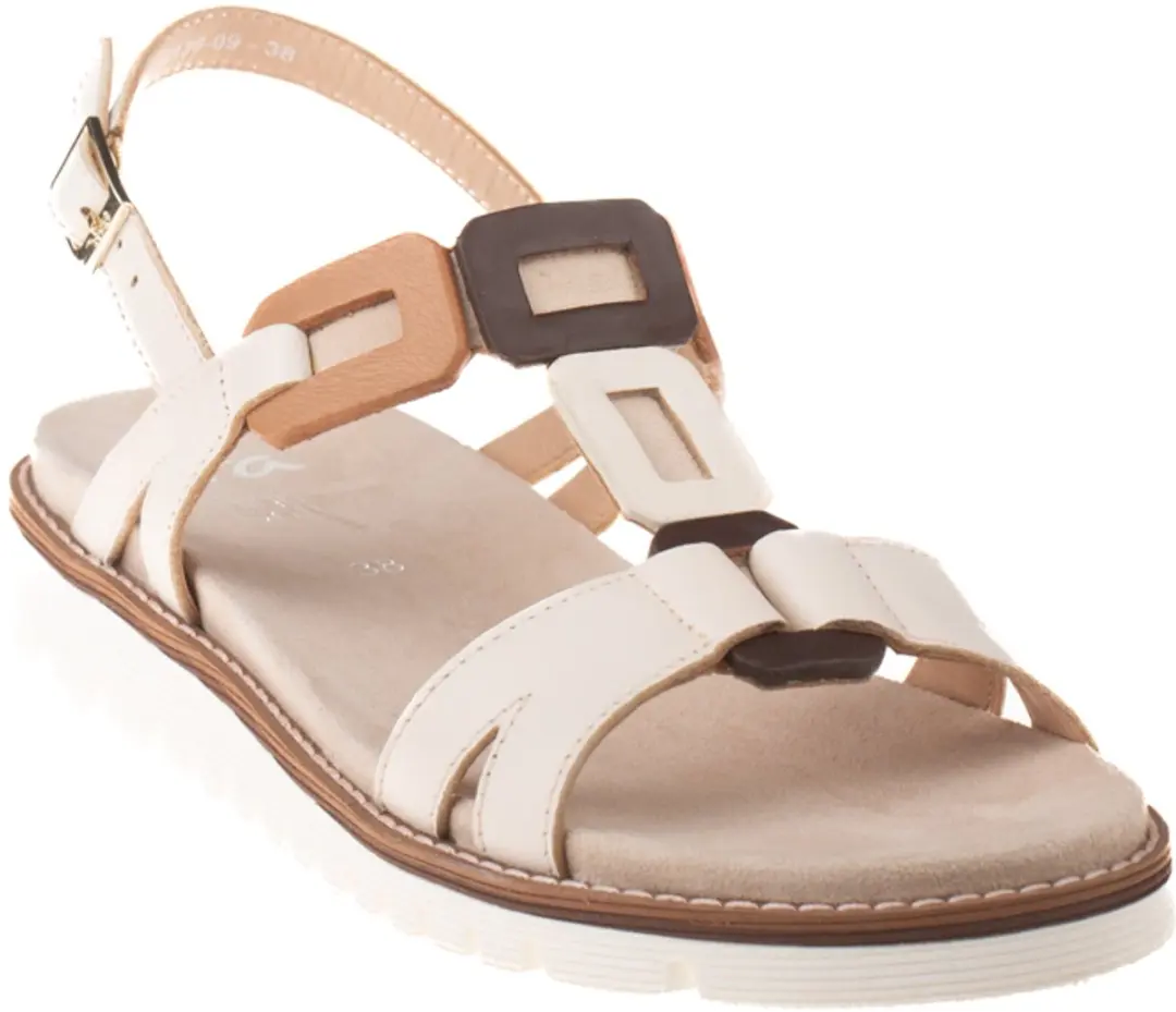 Ara 28136 Sandaal - Maat 40 - Beige