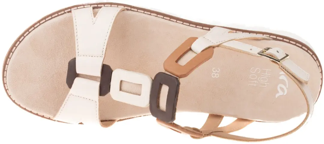 Ara 28136 Sandaal - Maat 40 - Beige