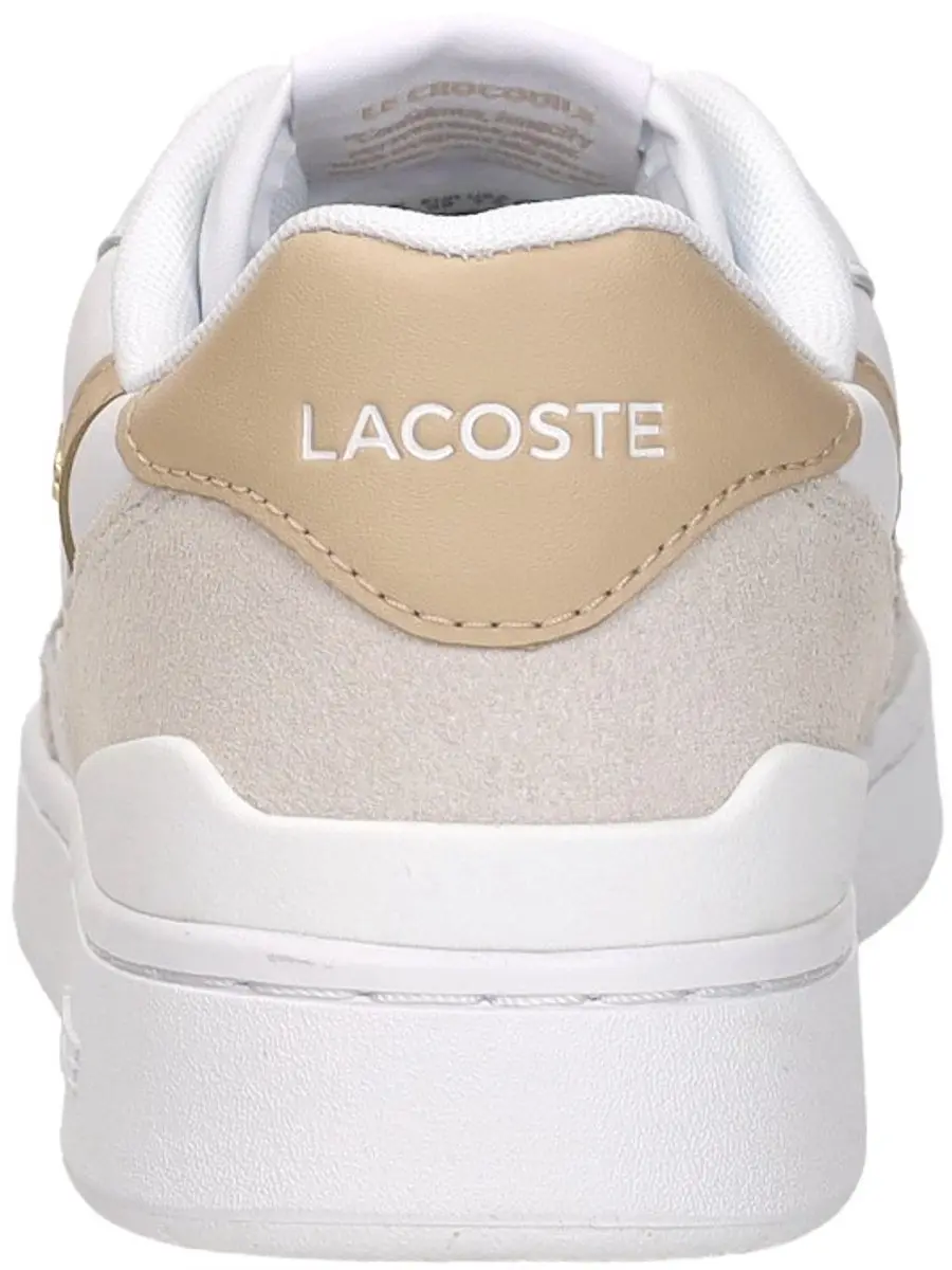 Lacoste T Clip Sneakers Laag - wit - Maat 40 - afbeelding 6 van 6