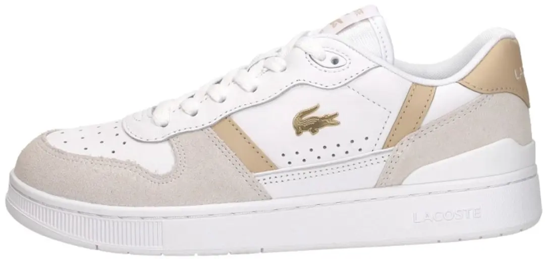 Lacoste T Clip Sneakers Laag - wit - Maat 40 - afbeelding 2 van 6