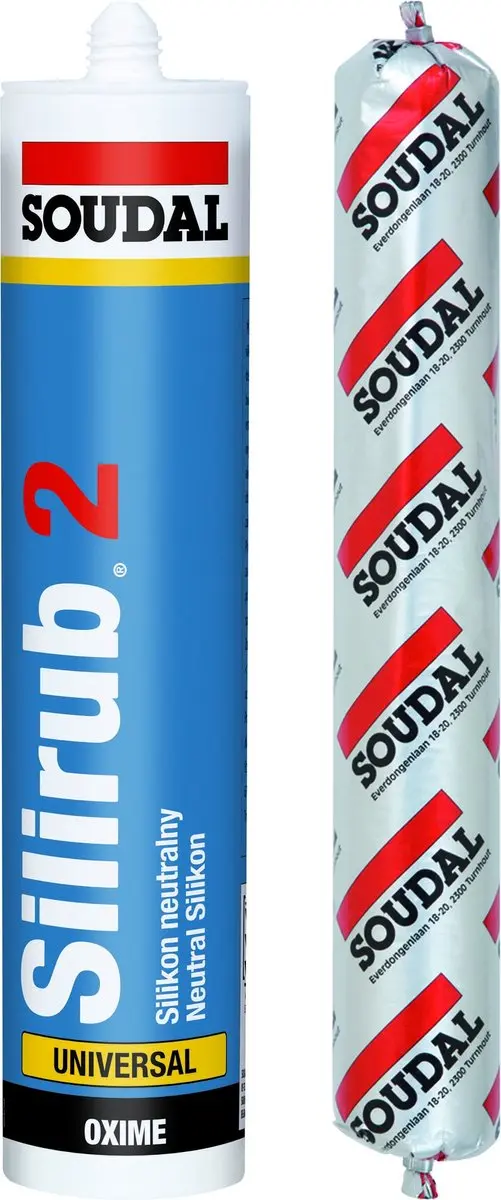 Soudal Silirub 2 Siliconenkit 1cl