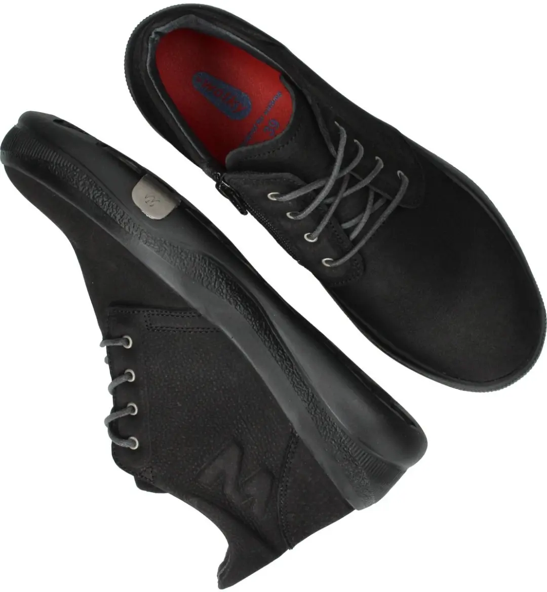 Wolky Fuse Longbeach Veterboots - Dames 37 - Zwart