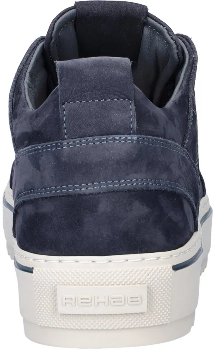 Rehab Creon Nubuck Heren Sneaker - Donkerblauw 41 - afbeelding 3 van 6