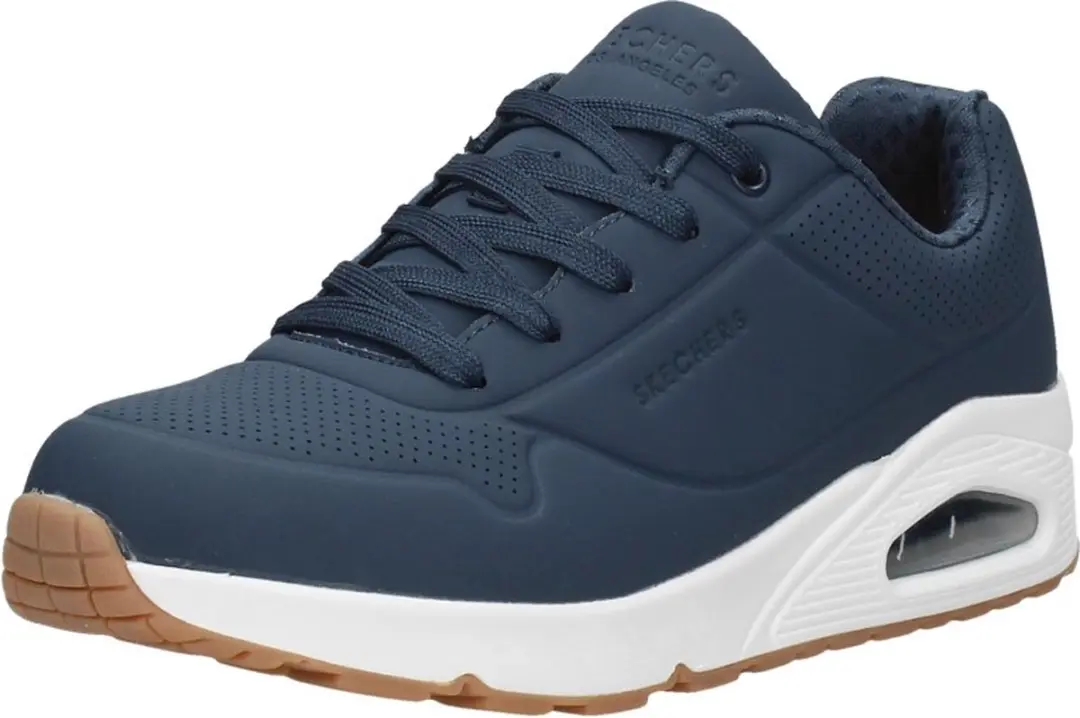Skechers Uno-Stand On Air Sneakers - Blauw - Maat 38 - afbeelding 4 van 6