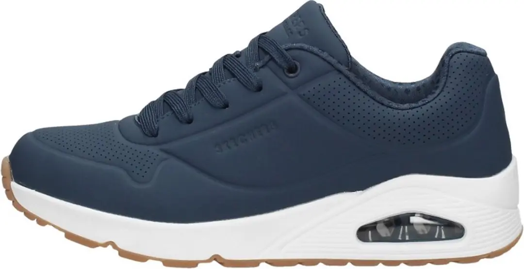 Skechers Uno-Stand On Air Sneakers - Blauw - Maat 38 - afbeelding 2 van 6