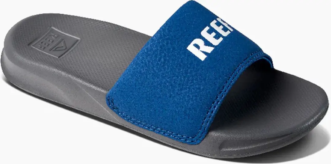 Reef Kids One Slide Badslippers - Grijs/Blauw 32 - afbeelding 3 van 6