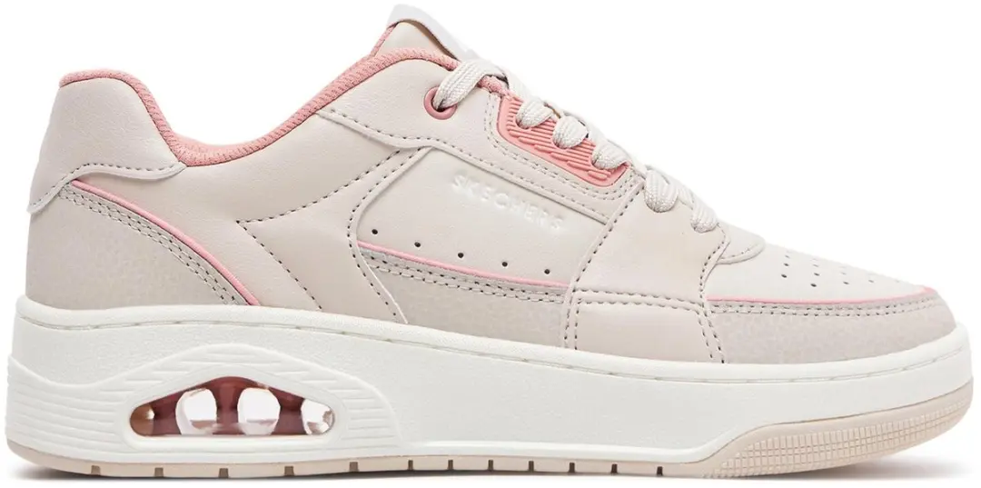 Skechers Uno Court 177710-NTCL Sneakers - 37 - Wit - afbeelding 3 van 6