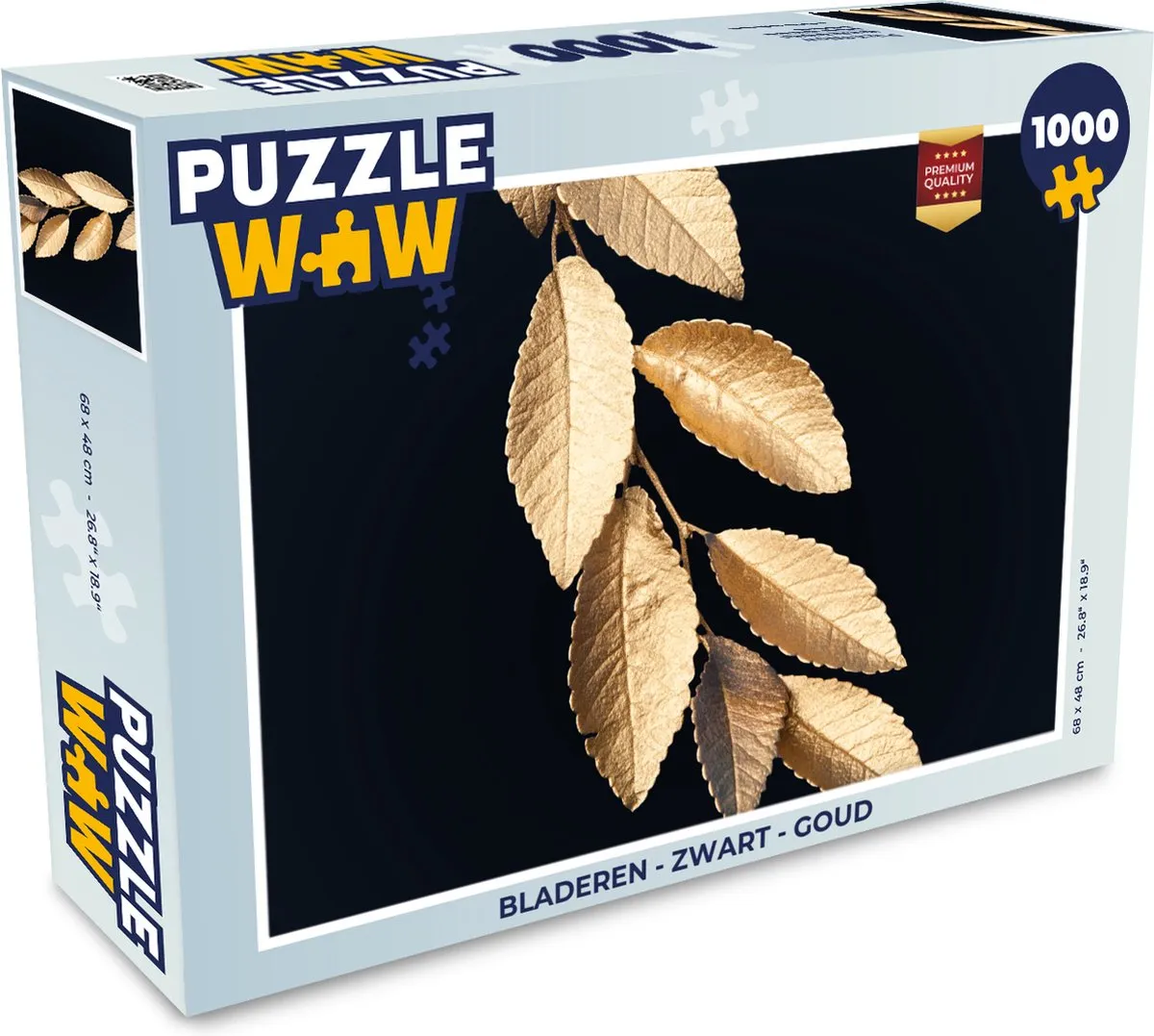 PuzzleWow Planten Legpuzzel 1000 Stuks - Multicolor