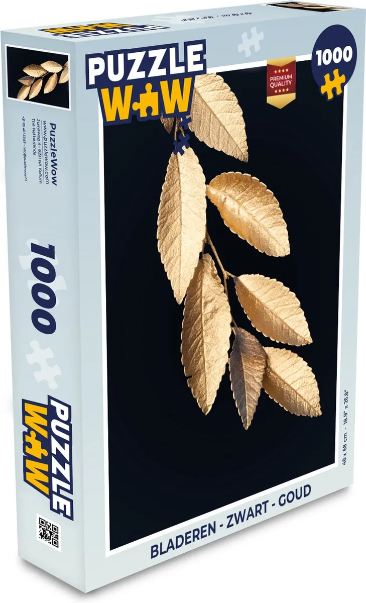 PuzzleWow Planten Legpuzzel 1000 Stuks - Multicolor