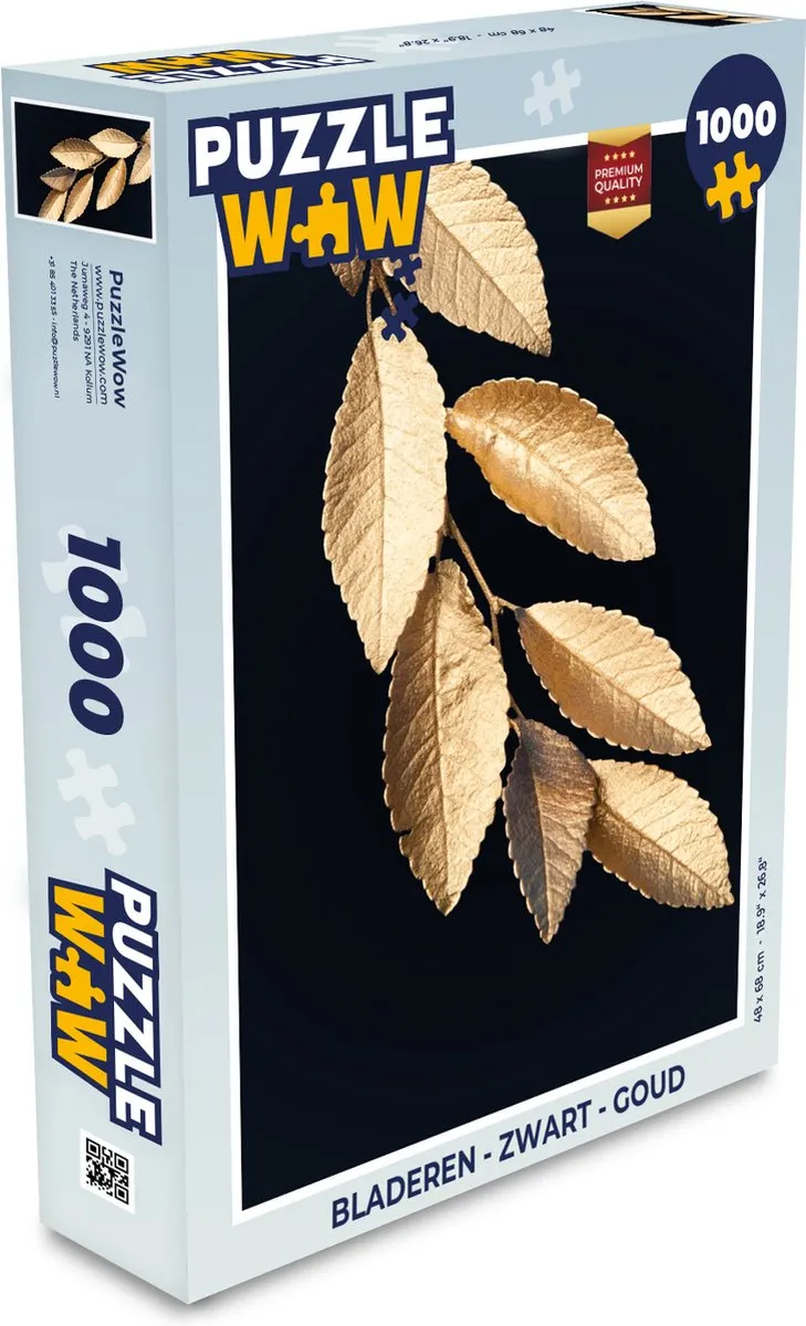 PuzzleWow Planten Legpuzzel 1000 Stuks - Multicolor
