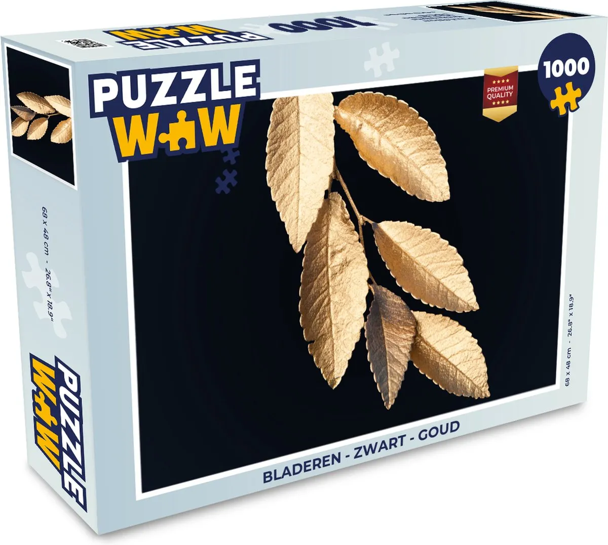 PuzzleWow Planten Legpuzzel 1000 Stuks - Multicolor
