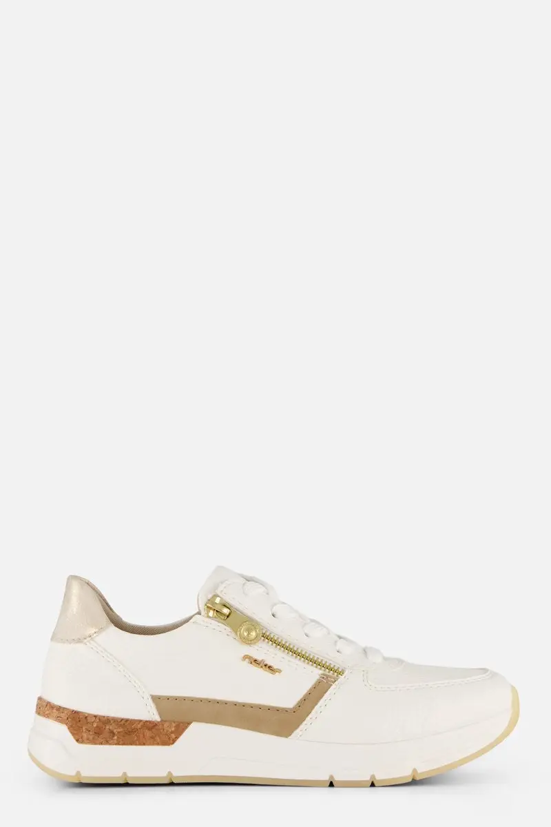 Rieker Sneakers wit Synthetisch
