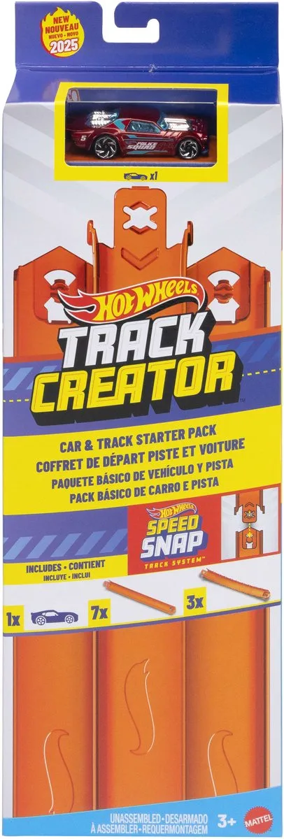 Hot Wheels Track Creator Starterset JDW43 - 10 Baandelen