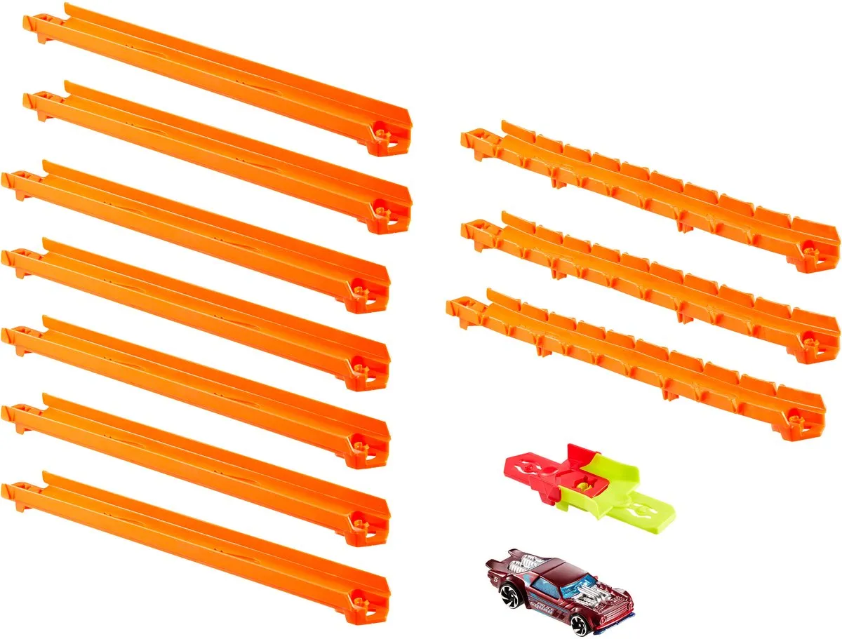 Hot Wheels Track Creator Starterset JDW43 - 10 Baandelen