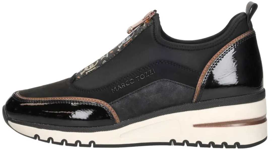 Marco Tozzi Sportief Dames Sneaker - Zwart - afbeelding 2 van 6