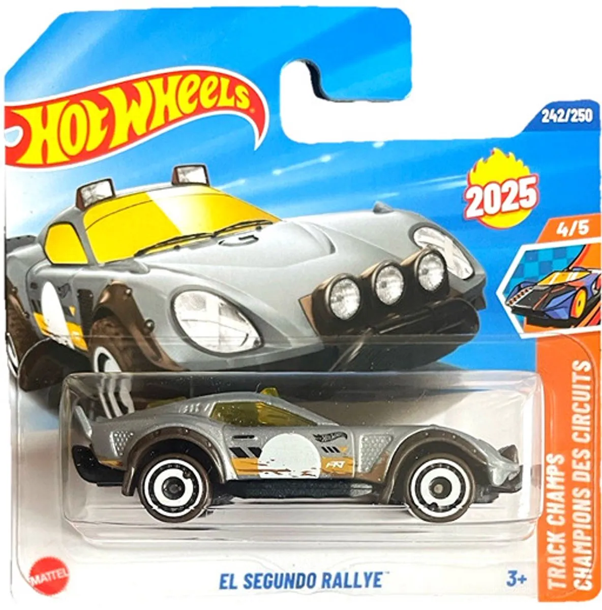 Hot Wheels El Segundo Rallye Silber 21A
