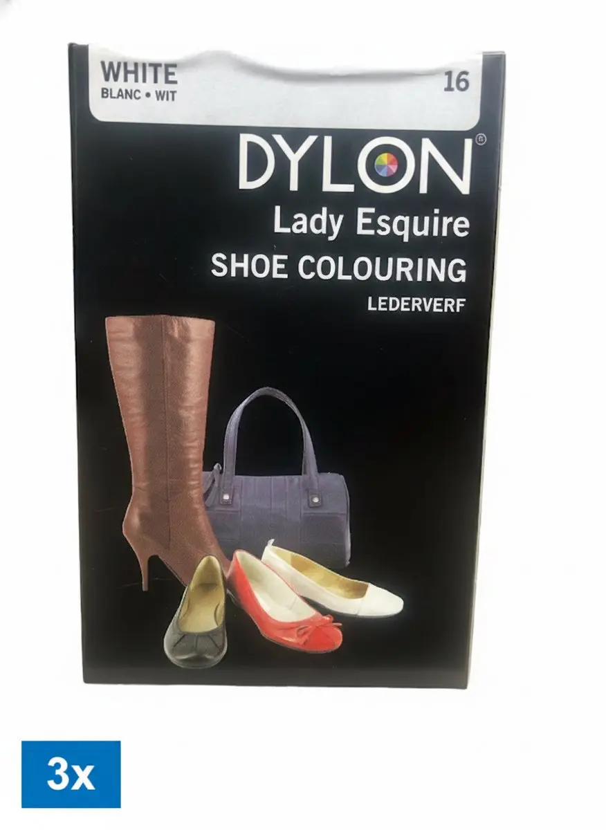 Dylon Schoen Lederverf Wit