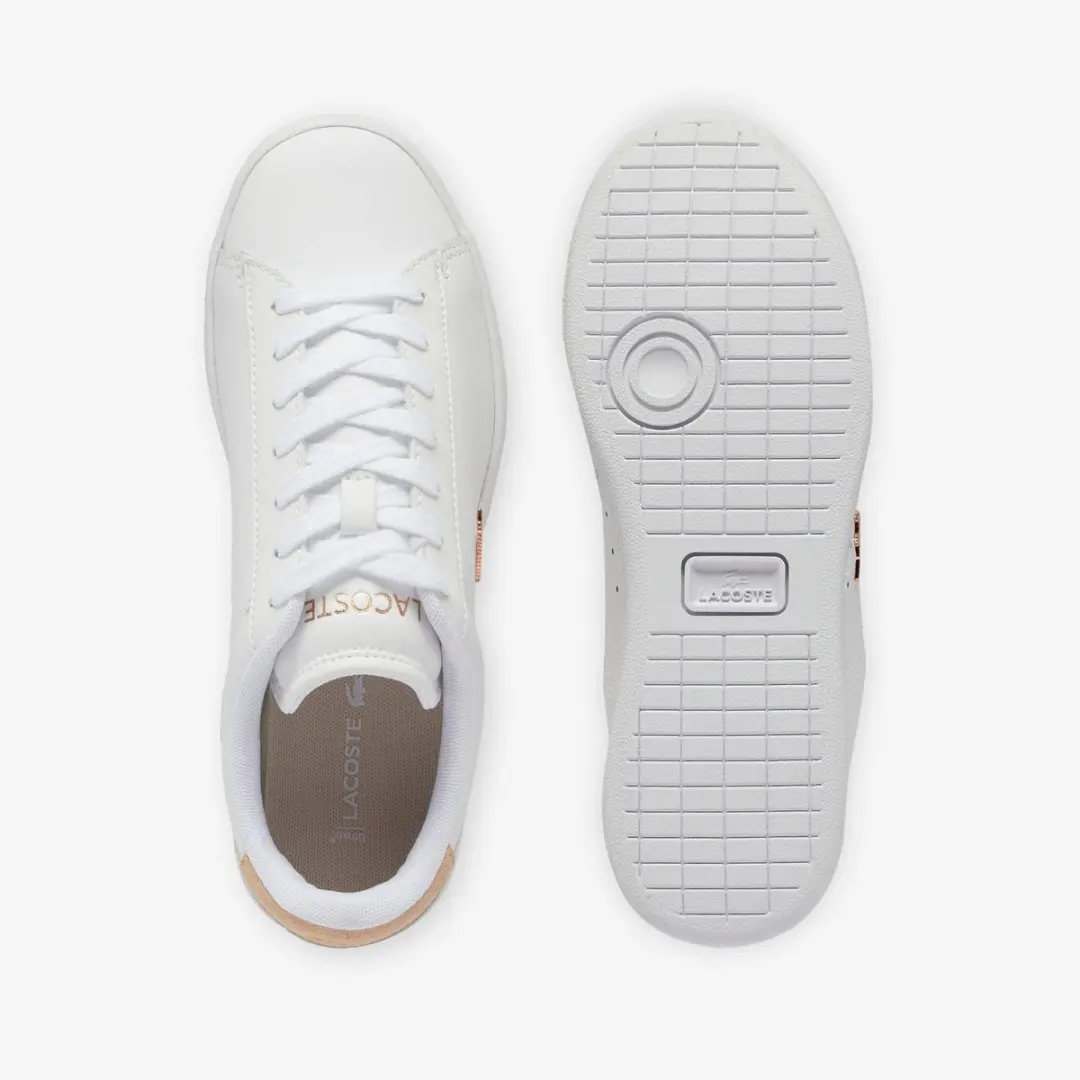 Lacoste Carnaby Sneakers Dames 40 - Wit Roze - afbeelding 5 van 6