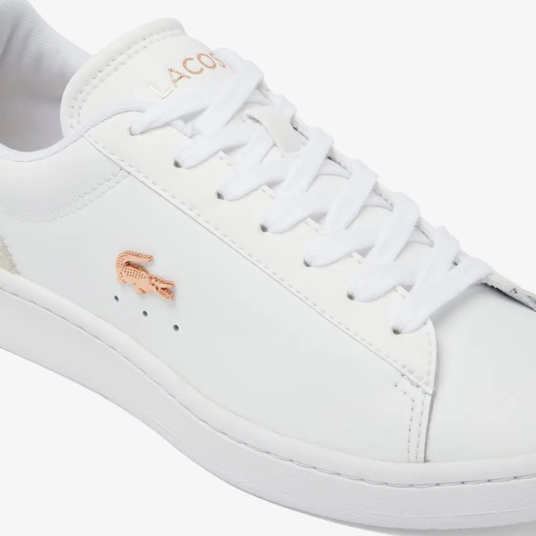 Lacoste Carnaby Sneakers Dames 40 - Wit Roze - afbeelding 6 van 6