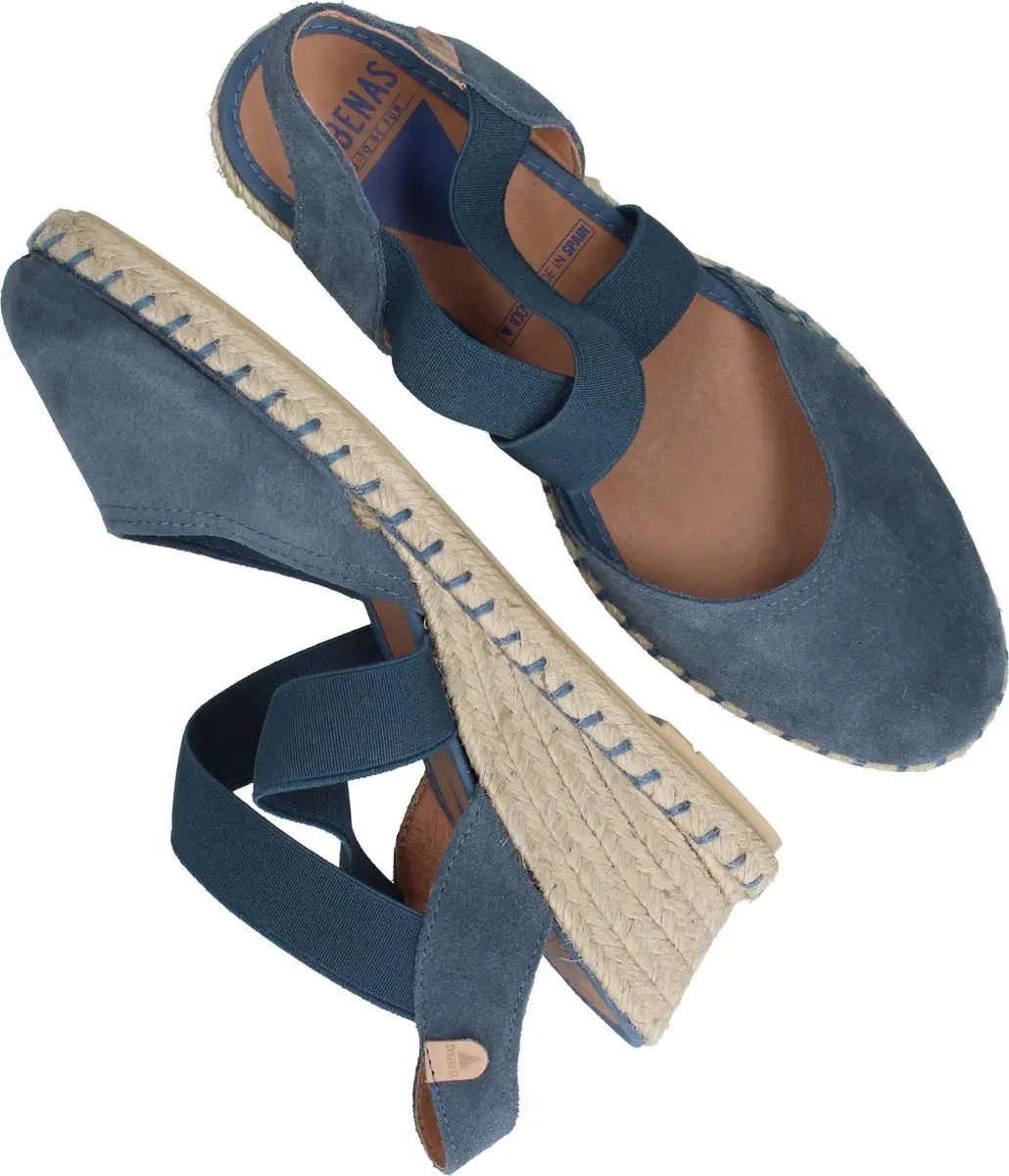 Verbenas Espadrilles Dames - Maat 39 - Blauw