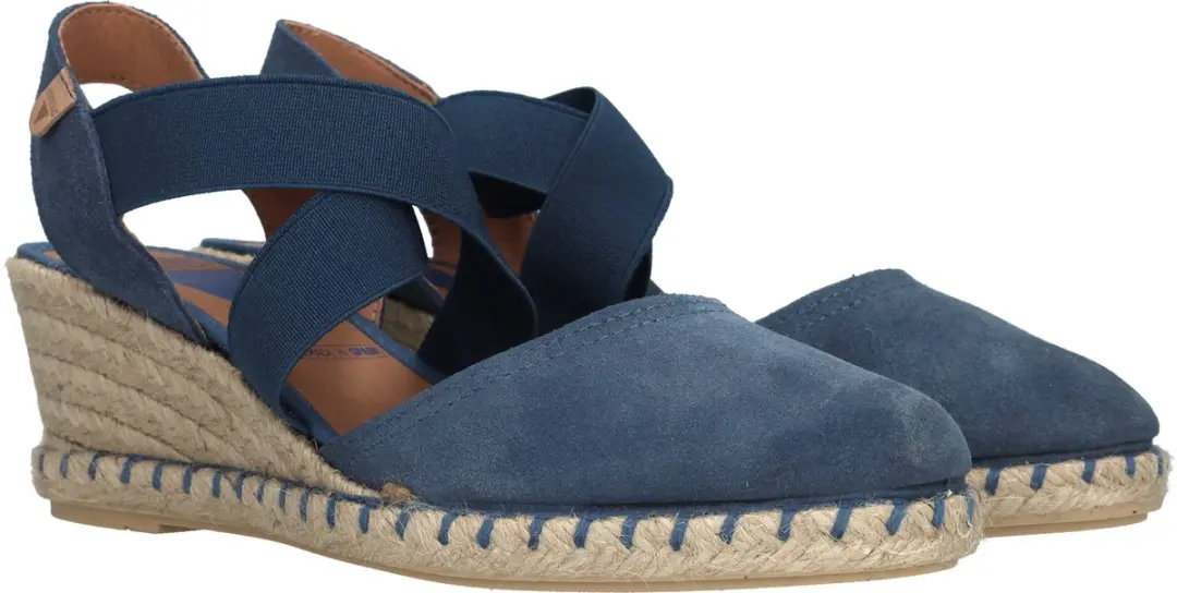 Verbenas Espadrilles Dames - Maat 39 - Blauw