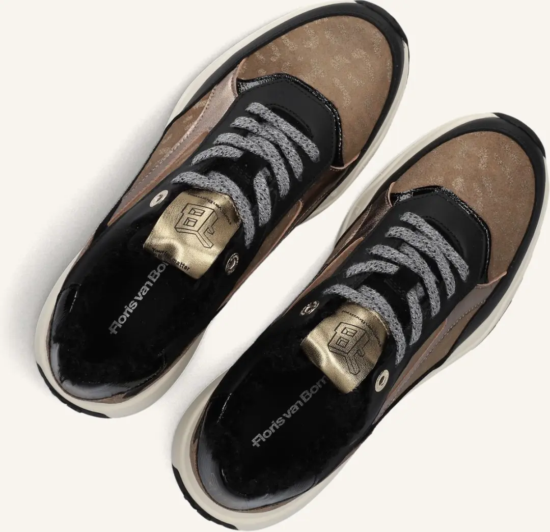 Floris van Bommel Suvi Sneakers Sfm-10138 - Dames 38 - Brons - afbeelding 5 van 6