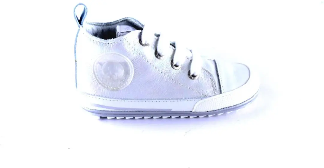 Shoesme Babyproof Babyschoenen Leer - Maat 20 - Zilver - afbeelding 6 van 6