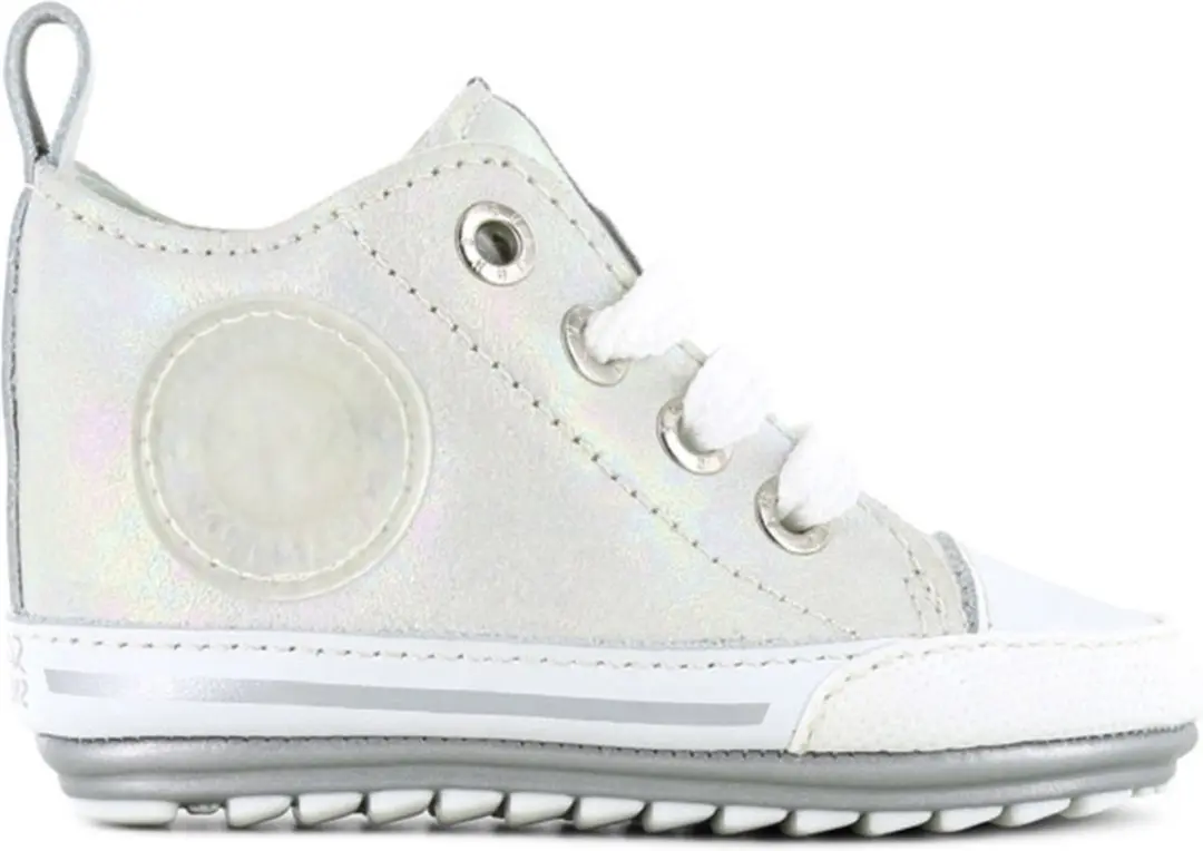 Shoesme Babyproof Babyschoenen Leer - Maat 20 - Zilver - afbeelding 2 van 6