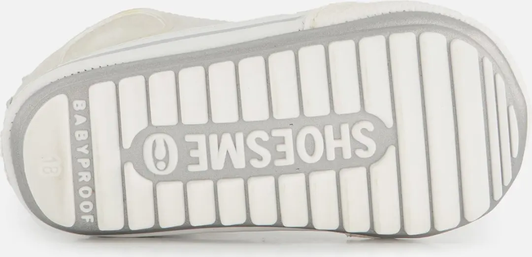 Shoesme Babyproof Babyschoenen Leer - Maat 20 - Zilver - afbeelding 4 van 6