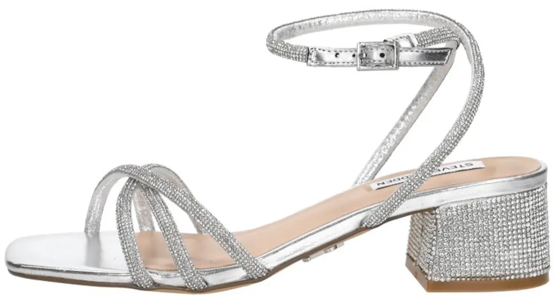 Steve Madden Cerena Sandalen - Zilver - Maat 38