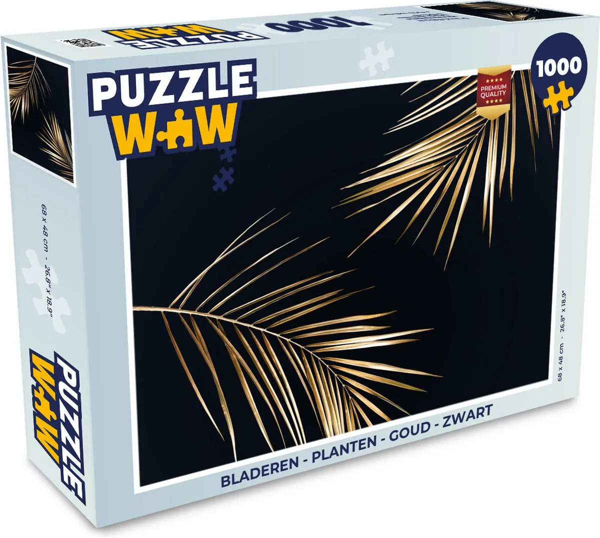 PuzzleWow Planten Legpuzzel 1000 Stuks - Multicolor