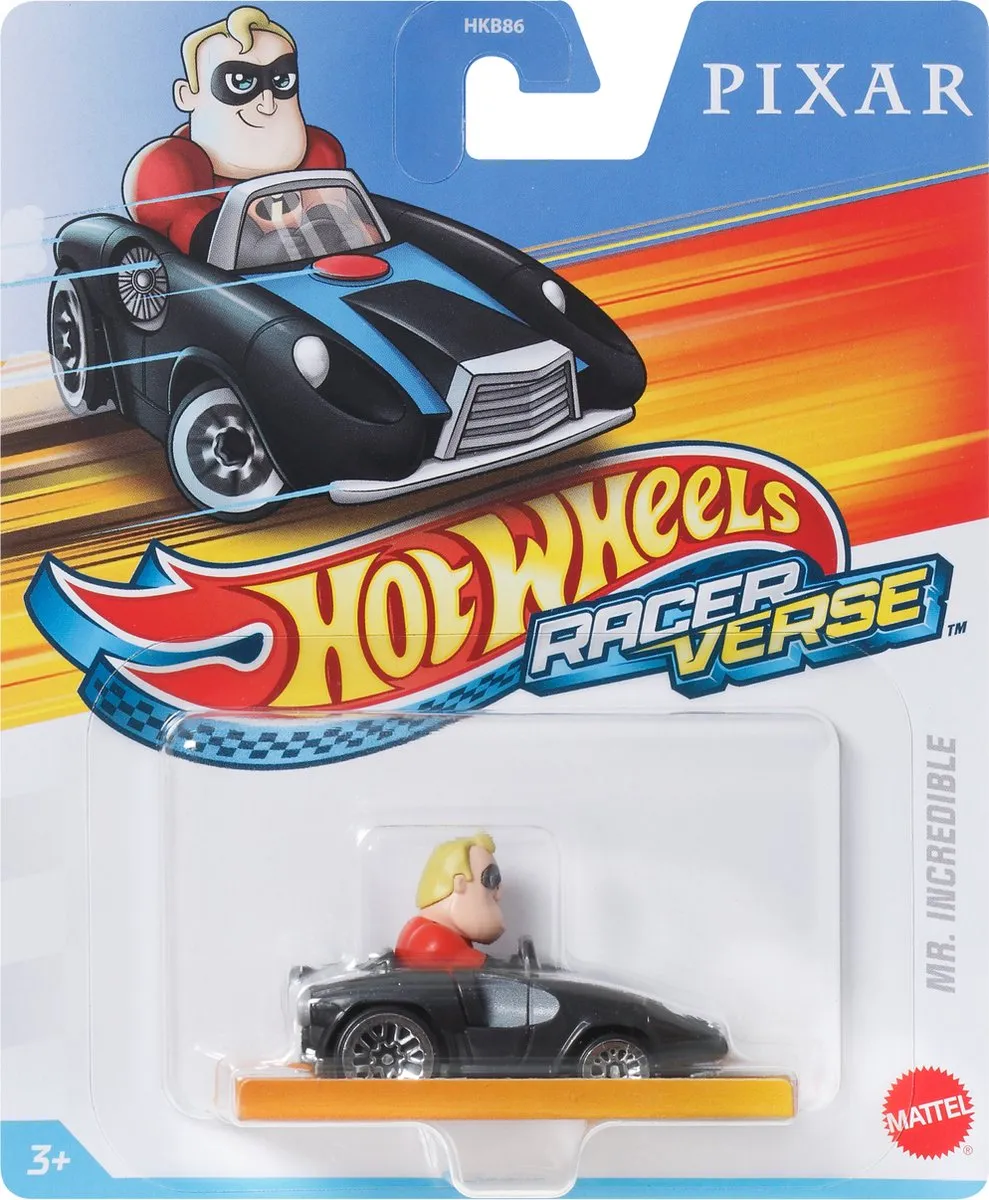 Hot Wheels RACERVERSE Mr. Incredible Voertuig HKC05 - Meerkleurig