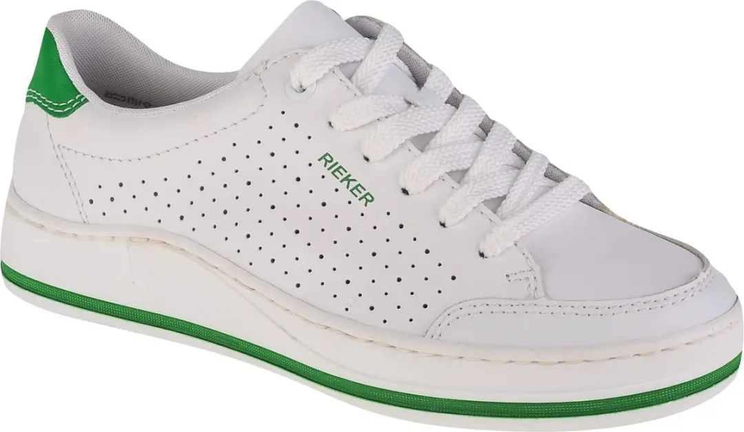 Rieker Sneakers M5907, Vrouwen, Wit, Sneakers, maat: 38