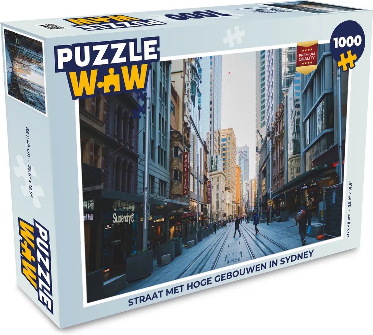 PuzzleWow Sydney Hoge Gebouwen Legpuzzel 1000 Stuks